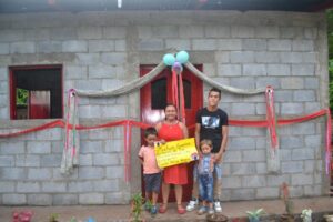 But now the Castillo-Herrera family enjoy shelter plus lifted dignity as they have earned it through a minimum of 200 hours of CHE Community volunteer service.