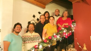 Gomez Family: After a couple of years that we had not been together due to studies, work, ministry, God gave us the privilege to enjoy, for few days, each one on the picture: Gabriel, Hugo Jr, Mario and Heydi, Christa, Hugo Sr. & Miriam.